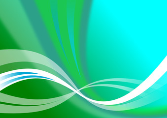 Obraz premium Wellen Design in Farbe