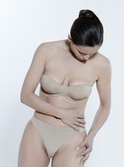 Naklejka premium woman body cellulite