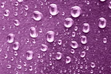 pink water drops for background