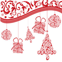 red christmas background