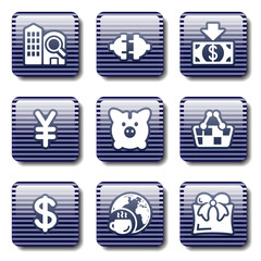 Button with shading 24