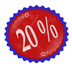 Rabattbutton 20