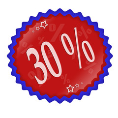 Rabattbutton 30