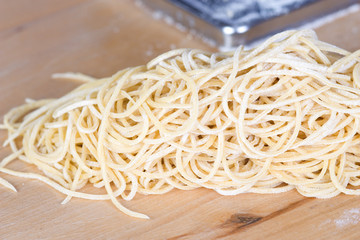 Spaghettihaufen