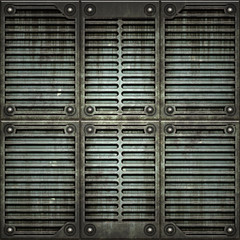 Lattice. Texture of metal plate.