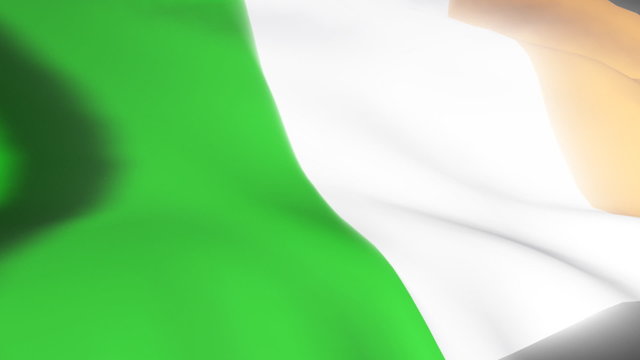 3D Irish Flag