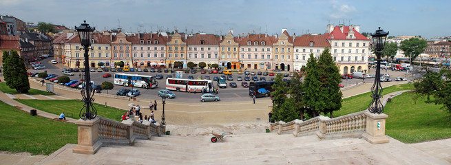 Old city of Lublin, Poland panorama - obrazy, fototapety, plakaty
