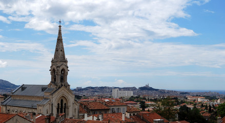 vue sur Marseille