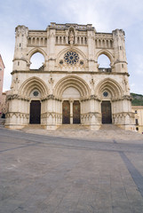 Fototapeta na wymiar Gothic cathedral of the Cuenca, Spain