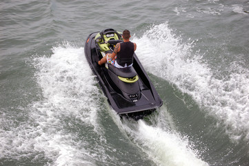 Obraz premium SoBe Jet Skier
