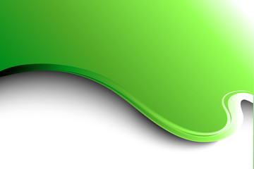 green liquid background