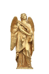 Golden statue of angel