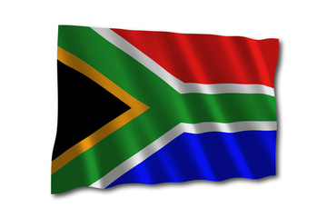 Flagge South Africa