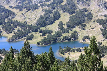 Fototapeta na wymiar Lac des Camporells