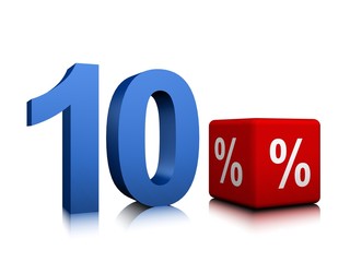 10%