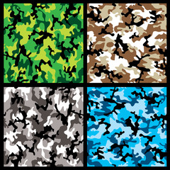 camouflage set © Nicemonkey