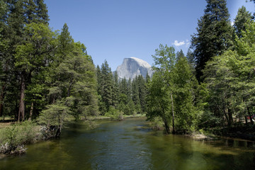 Half Dome from Sentinel Bridge