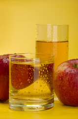 Apple juice and apple