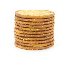Multi grain cracker stack