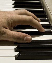 Fototapeta premium Pianist