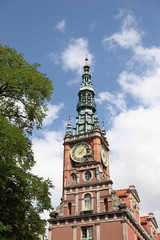 Fototapeta na wymiar Gdańsk City Hall 2