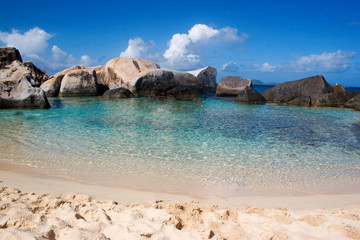 virgin gorda tropical beach
