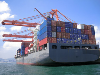 Fototapeta premium Busan New Port