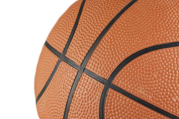 Basketball Closeup
