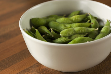 Edamame in a bowl