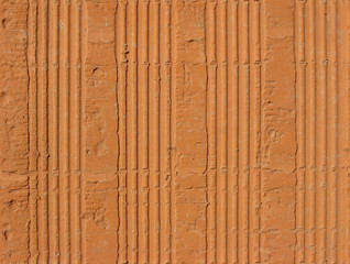 Hollow clay brick pattern