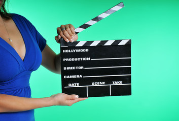 Fototapeta premium clapper board