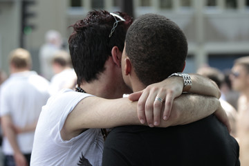 Couple gay - homosexuel