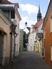 Fototapeta na wymiar Tallin's old town