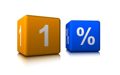 1%