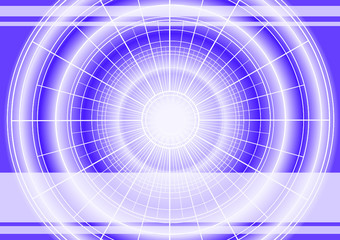 Digital backgroundr with radial grid and copy space