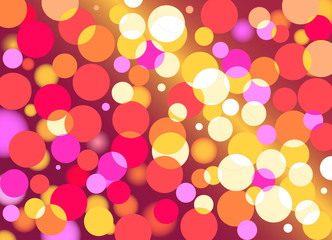 defocused light vector