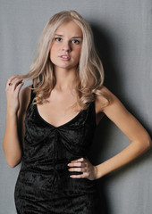 Fototapeta premium Beautiful young girl
