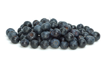 Pile of blueberries