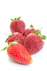 Ripe sweet strawberries