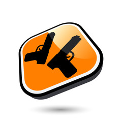 pistole waffe schutz zeichen