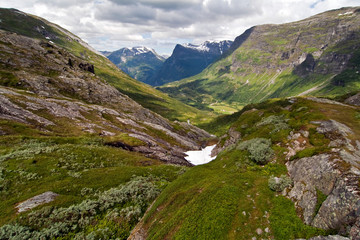 Fototapeta na wymiar Geirangerfjord in Norwegen