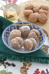 Amaretti al cocco - Dolci Emilia Romagna