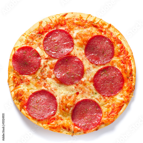 "pizza salami" Stockfotos und lizenzfreie Bilder auf Bild 15124931