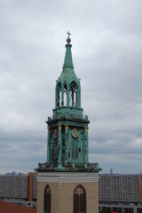 Fototapeta premium Kirchturm der Marienkirche