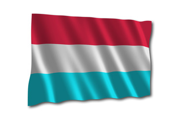 Luxemburg Flagge luxembourg flag
