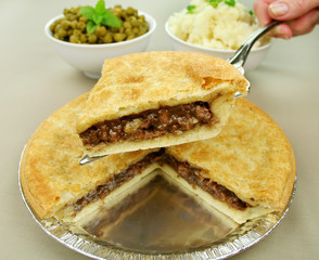 Family Size beef Pie