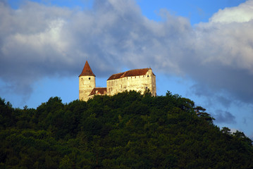 Fototapeta na wymiar Zamek, Seebenstein, Ausztria