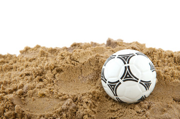 ball at the beach