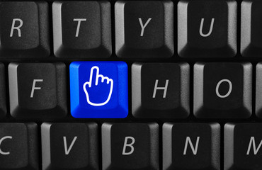 pointer on a keyboard