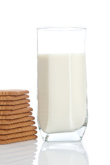 Cookies and milk tumbler.